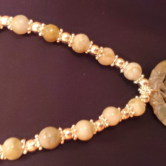 Jade necklace no877 - Picture 4 of 8